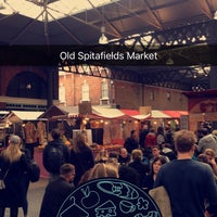 Photo taken at Old Spitalfields Market by Heba . on 5/8/2017