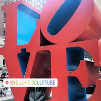 Photo taken at LOVE Sculpture by Robert Indiana by Heba . on 4/24/2019