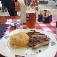 Photo taken at Bratwursthaus by Darjushka P. on 5/7/2013