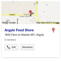 Photo taken at Argyle Feed Store by Allen W. on 11/4/2012