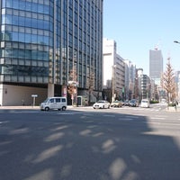 Photo taken at Hatchobori Intersection by zeroweb_boss on 3/20/2019