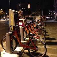 Photo taken at Capital Bikeshare - 25th St &amp;amp; Pennsylvania Ave NW by Mariecito M. on 2/3/2013