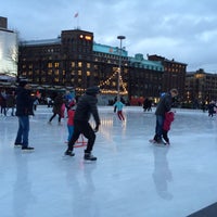 Photo taken at Jääpuisto by Petri H. on 12/21/2015