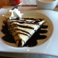 Photo taken at Crepes &amp; Waffles by Alexandra V. on 11/24/2012