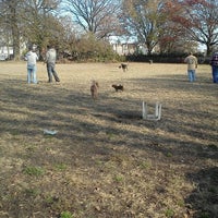 Photo taken at Dyker Dog Park by Antonia on 11/12/2012