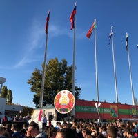 Photo taken at Suvorov Square by Misha S. on 10/14/2018