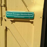 Photo taken at Room Escape Amsterdam by Robert on 5/1/2016