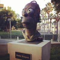 Photo taken at Homer Simpson Bust by Dennis D. on 10/29/2012