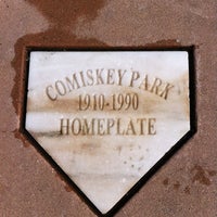 Photo taken at Old Comiskey Park Homeplate by Derrick H. on 3/29/2013