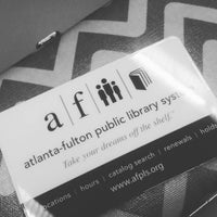 Photo taken at Atlanta Fulton Public Library - Central by Tiff S. on 1/2/2016