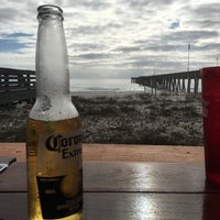 Photo taken at Hook&#39;d Pier Bar &amp; Grill by Ashley on 1/10/2018