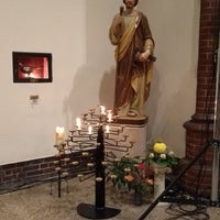 Photo taken at Heilig Kreuz Kirche by Sven G. on 11/10/2018