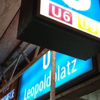 Photo taken at U Leopoldplatz by Sven G. on 10/24/2018