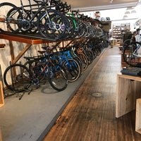 Photo taken at Huckleberry Bicycles by Saintvictoria on 3/31/2017