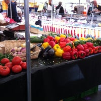 Photo taken at Marché des Sablons by Anne-Catherine D. on 9/4/2013
