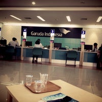 Photo taken at Garuda Indonesia Sales &amp;amp; Ticketing Office by Pieters T. on 12/17/2012