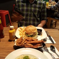 Photo taken at Pampas Burger by Nurul Cheong on 10/13/2016