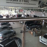 Photo taken at Автосалон &quot;Nissan&quot; by AAS on 5/3/2014
