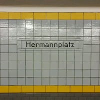 Photo taken at H U Hermannplatz / Urbanstraße by Malte S. on 8/13/2016