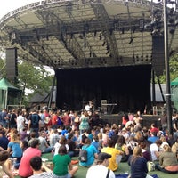 Photo taken at Summerstage VIP Tent by Joshua D. on 9/14/2012
