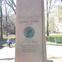 Photo taken at The Nobel Monument by Emilie A. on 3/17/2016