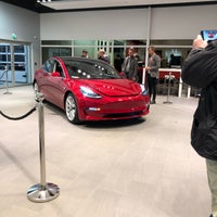 Photo taken at Tesla Motors by Ari K. on 11/28/2018