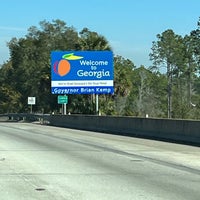 Photo taken at Florida / Georgia State Line by Mary Ellen C. on 2/2/2024