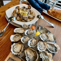 Photo taken at Taylor Shellfish Oyster Bar by Monica C. on 4/8/2022