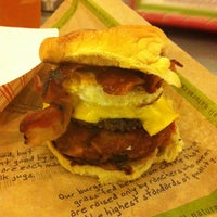 Photo taken at BurgerFi by Shelby R. on 4/19/2013