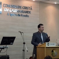 3/24/2014 tarihinde Carolina F.ziyaretçi tarafından Comunidade Cristã em Campo Grande'de çekilen fotoğraf