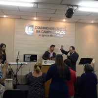 5/12/2014 tarihinde Carolina F.ziyaretçi tarafından Comunidade Cristã em Campo Grande'de çekilen fotoğraf