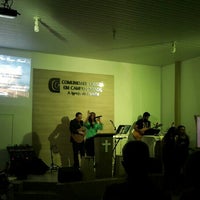 10/4/2015 tarihinde Carolina F.ziyaretçi tarafından Comunidade Cristã em Campo Grande'de çekilen fotoğraf