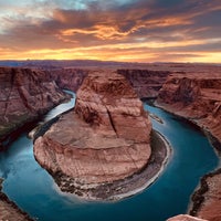 Photo taken at Horseshoe Bend Overlook by Hao L. on 4/8/2024