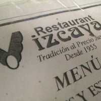 Photo taken at Restaurant Vizcaya by Josuel J. on 11/4/2012