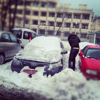 Photo taken at Parking by Olya S. on 1/16/2013