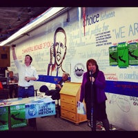Photo taken at Victory 2012 SF Democratic Party HQ by Eric M. on 10/13/2012