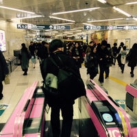 Photo taken at Tobu Oshiage Station (TS03) by gantyo 1. on 12/20/2015