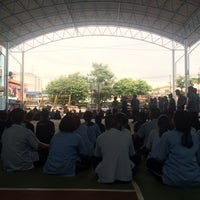 Photo taken at Suwannaramwittayakom School by Mek N. on 6/12/2015