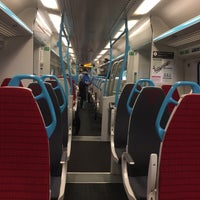 Photo taken at Gatwick Express Victoria (VIC) to Gatwick Airport (GTW) by Viktor T. on 9/22/2017