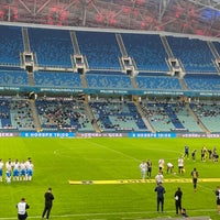 Photo taken at Fisht Olympic Stadium by Viktor T. on 10/16/2021