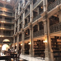 Photo taken at George Peabody Library by Morgan M. on 10/17/2019
