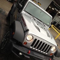 Photo taken at Helfman River Oaks Chrysler Jeep Dodge by Dax D. on 4/17/2013