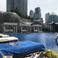 Photo taken at Swimming Pool | Marriott Singapore Tang Plaza by Dan D. on 5/21/2018