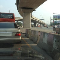 Photo taken at Min Buri Intersection Flyover by Phatphicha T. on 2/12/2013