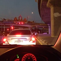 Photo taken at Min Buri Intersection Flyover by Phatphicha T. on 2/16/2015