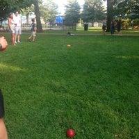 Photo taken at DC Bocce - Garfield Park by Donna on 7/17/2013