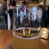 Photo taken at The Liars Bench Beer Company by C. W. on 1/21/2023