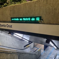 Photo taken at Estação Santa Cruz (Metrô) by McSan on 10/11/2022