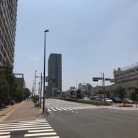 Photo taken at Shinonome 1-chome Intersection by Chocochip C. on 8/17/2019