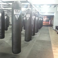 Photo taken at Title Boxing Club Chicago Lincoln Park by Jennifer N. on 5/24/2014